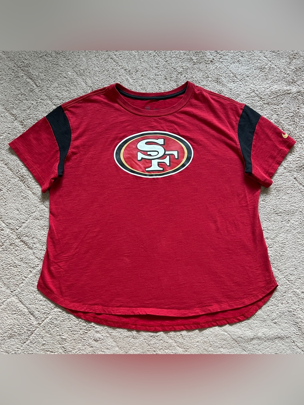 NFL Nike San Francisco 49ers T-Shirt Capsule Sporty Stretchy Sz XL